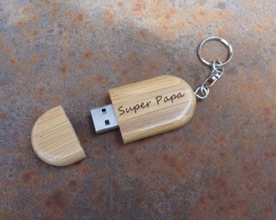 USB-nyckel i present på fars dag