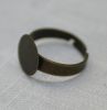 C- Ring i antik brons
